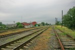 станция Хыров: Вид в сторону Самбора