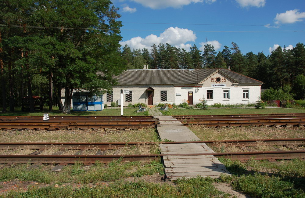 Вид на здание станции
