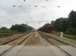 станция Правенишкес: Вид с переезда в сторону Кайшядориса