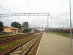 станция Палямонас: Вид в сторону Каунаса