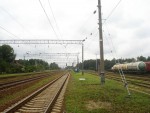 станция Палямонас: Вид в сторону Каунаса