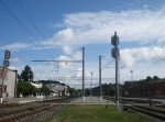Вид на станцию в сторону Палямонаса