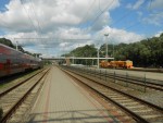 станция Каунас: Вид в сторону Вильнюса