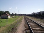 станция Леплауке: Вид на станцию с западной горловины