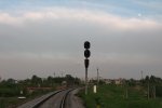 станция Новосокольники: Светофор Ч, входной со стороны Резекне