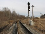 станция Горушки-Невельские: Входной светофор ЧБ (со стороны Невеля-I)