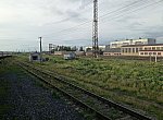 станция Новосокольники: Вид из северной горловины в сторону Дна и Себежа