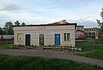 станция Новосокольники: Здание ПД-1 у локомотивного депо
