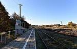 станция Изоча: Вид с платформы в сторону Невеля