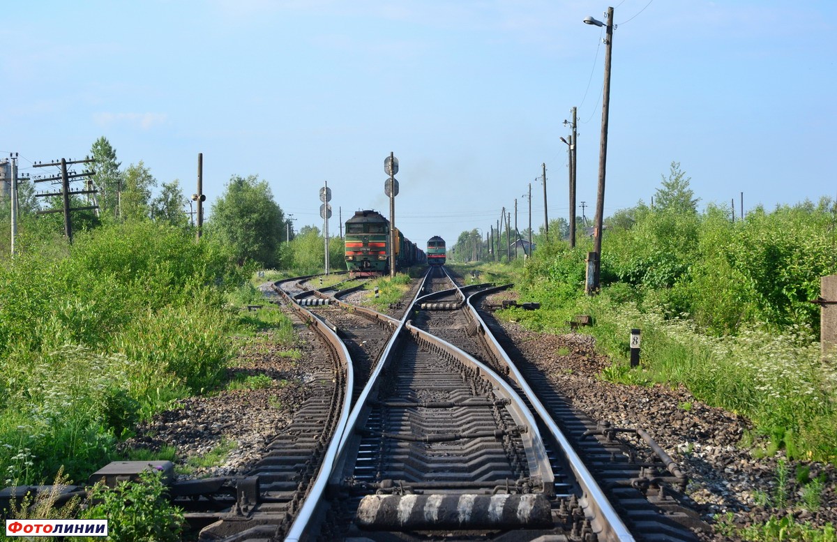 Вид станции в сторону Новосокольников