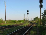 станция Локня: Выходные светофоры в чётной горловине (в сторону Витебска)