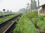 станция Локня: Начало платформы (вид в сторону Витебска)