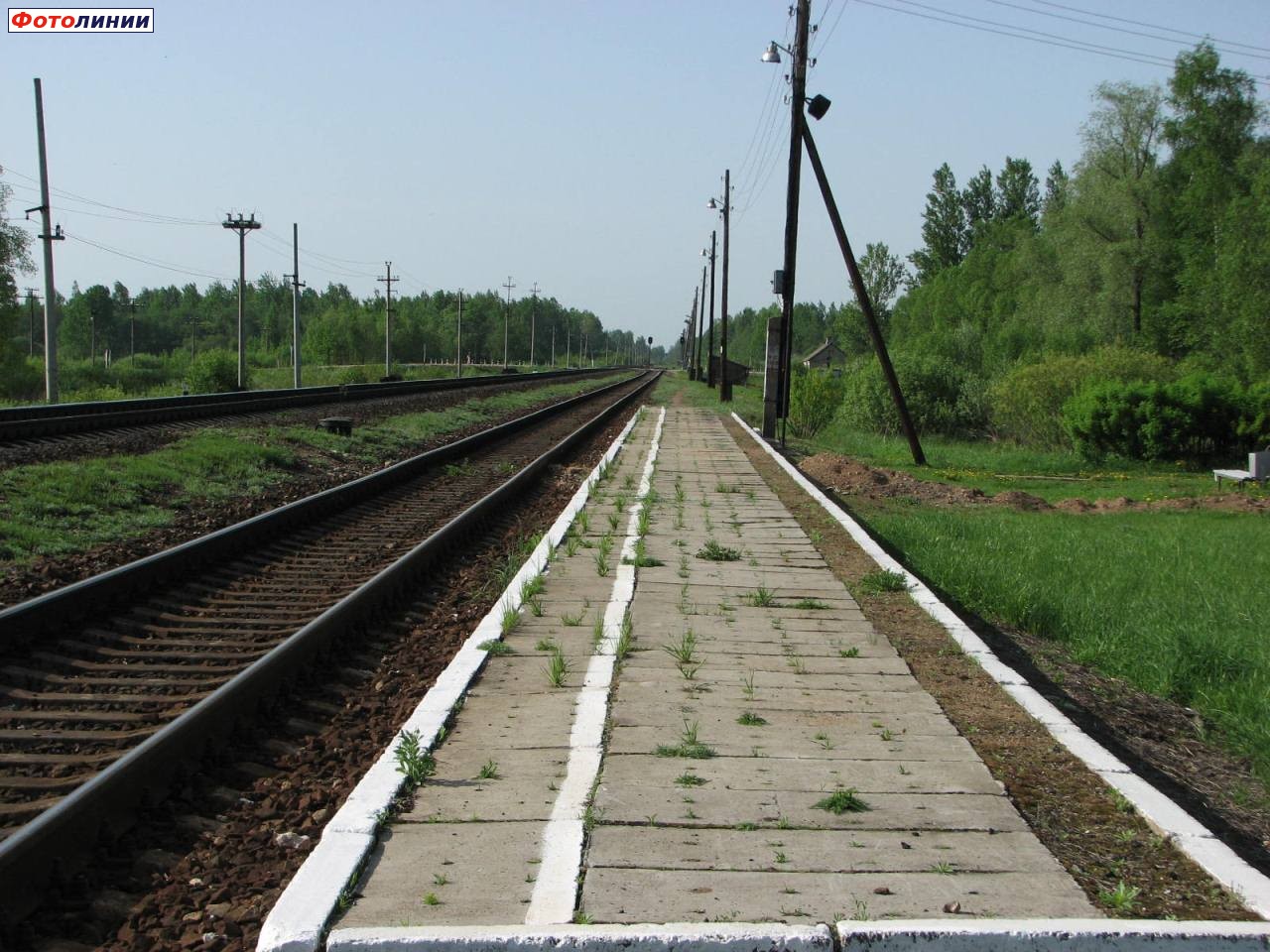Платформа (вид в сторону Санкт-Петербурга)