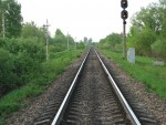 станция Ашево: Входной светофор Ч (со стороны Витебска)