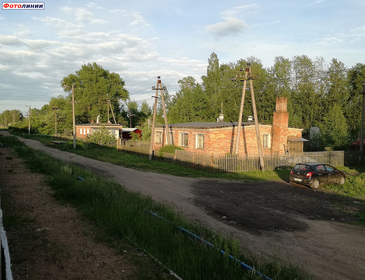 Вид с платформы в сторону Новосокольников