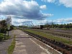 станция Пустошка: Вид в сторону Риги
