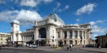 станция Санкт-Петербург-Витебский: Витебский вокзал, вид с перекрестка Загородного проспекта и ул. Введенского канала