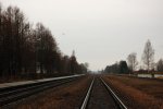 станция Горяны: Пути и платформа