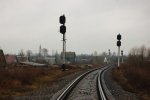 станция Сосница: Выходной светофор в сторону Громов