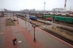 станция Полоцк: Вид в сторону Бигосово