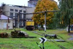 станция Могилев III: Подъездной путь на Могилёвский металлургический завод