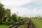 станция Передольская: Вид в чётном направлении