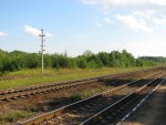 станция Передольская: Вид станции в нечётном направлении