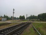 станция Дно: Путевое развитие Витебской стороны из чётной горловины