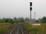 станция Дно: Светофор ЧМ9А (со стороны Витебска)