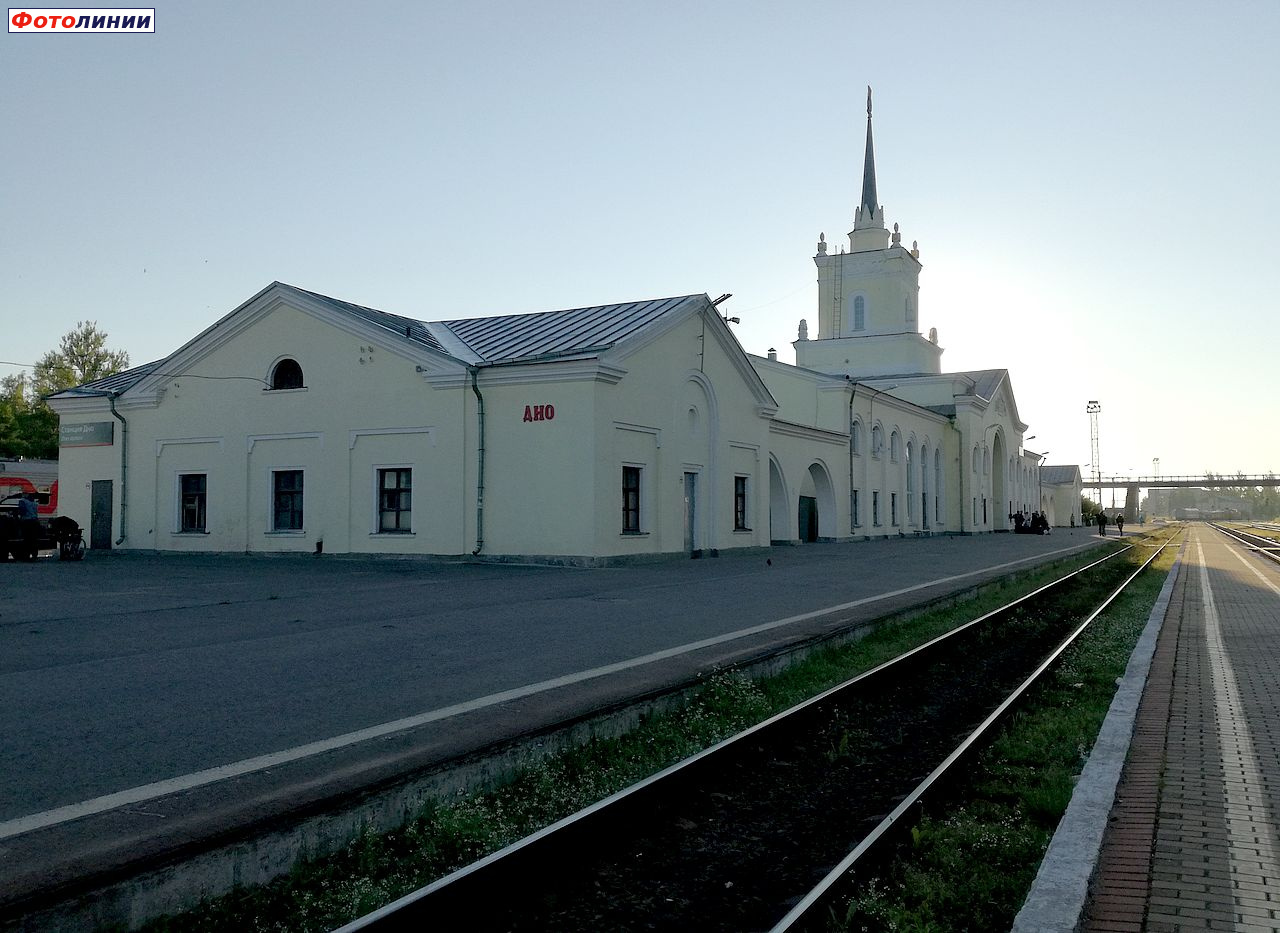 Вокзал, Витебская сторона с западного торца