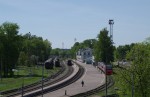 станция Псков-Пассажирский: Вид в нечётном направлении