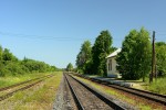 станция Черская: Вид в сторону Пскова