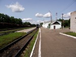 станция Осташков: Вид в сторону Великих Лук
