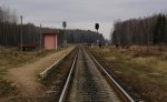 станция Михеевичи: Вид о.п. в сторону Кричева