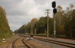 станция Волосковня: Выходные светофоры Ч5, Ч1, Ч2 и Ч3