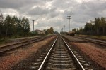 станция Волосковня: Вид платформ в сторону Унечи
