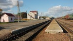 станция Коммунары: Вид платформ в сторону Кричева