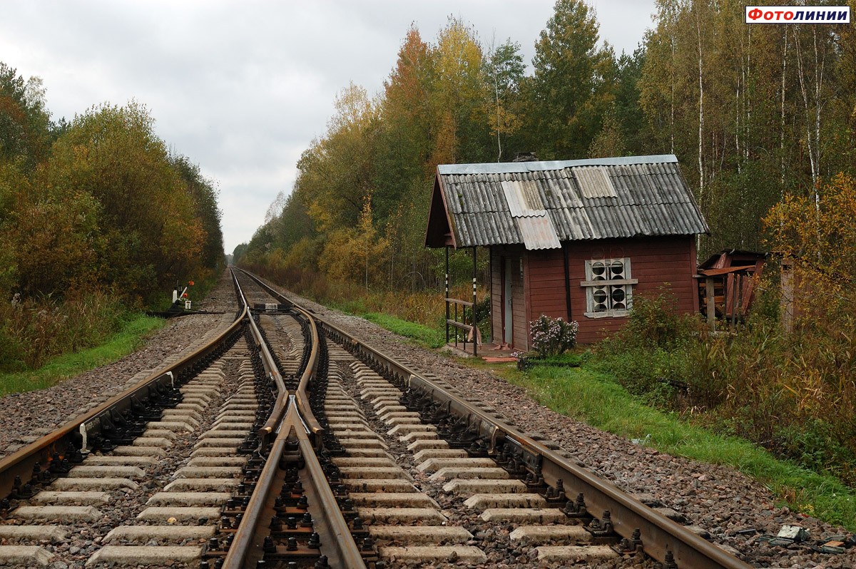 Стрелочный пост в нечётной горловине