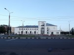 станция Новгород-на-Волхове: Вокзал со стороны города
