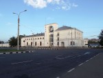 станция Новгород-на-Волхове: Вокзал с северного торца