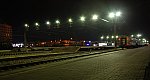 станция Новгород-на-Волхове: Вид платформ в строну Чудово ночью