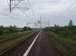 станция Чудово-Новгородское: Вид в сторону Новгорода