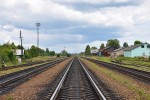 станция Западная Двина: Вид в сторону Ржева