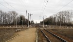 о.п. 9 км (Ильинское): Вид с платформы в сторону Лихославля