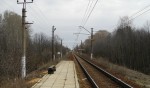 о.п. 7 км (Фёдово): Вид с платформы в сторону Лихославля