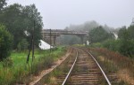 Заброшенный остановочный пункт между о.п. Бакунино и о.п. Пузаково (рядом находится поселок Сухой Ручей и мост автодороги А-111/Р-89)