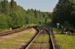 о.п. 76 км: Ответвление подъездного пути на леспромхоз (посреди перегона, близ о.п. 76 км)
