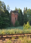 о.п. Новоселки: Водонапорная башня бывшей станции