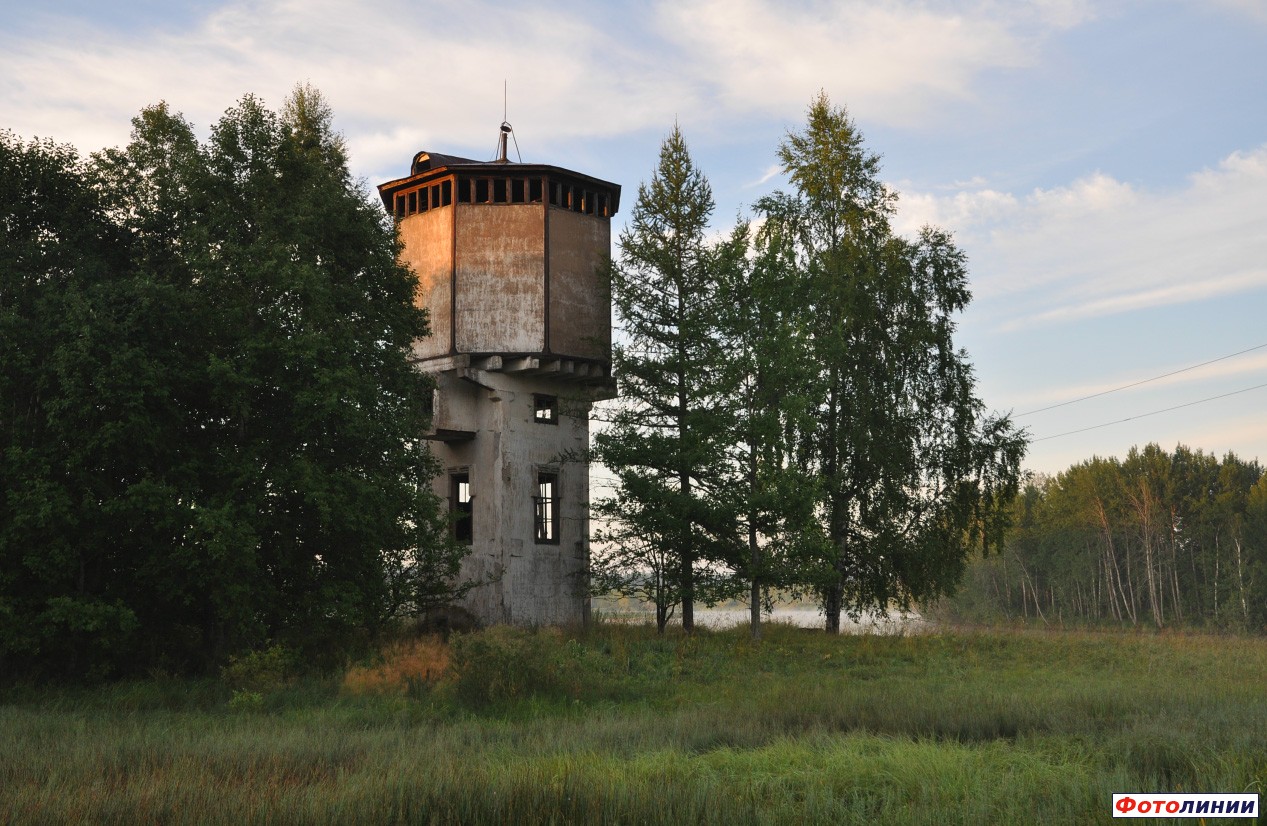 Водонапорная башня бывшей станции