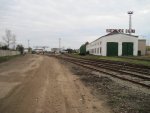 станция Орша-Восточная: Подъезд на контейнерную площадку и вагонное депо